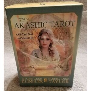 The Akashic Tarot 62 Card Deck‎ and Guidebook Great Condition